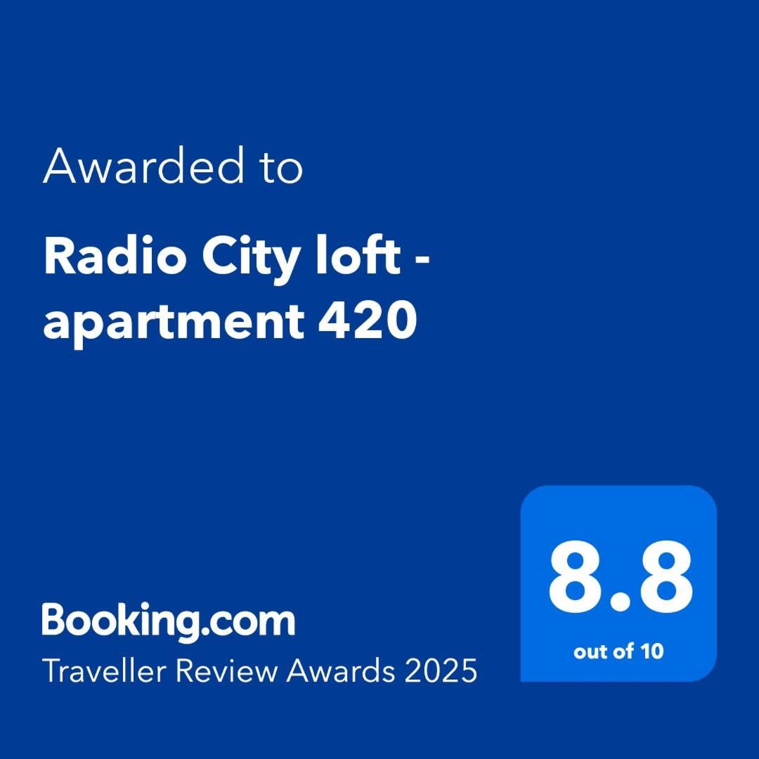 Radio City Loft - Apartment 420 Kaunas Eksteriør billede